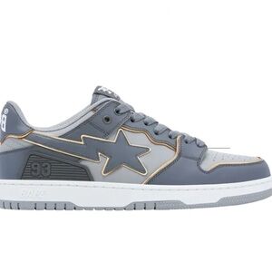 BAPE WMNS SK8 STA #3 L ‘GRAY GOLD’ 

Bought in Tokyo in 2023